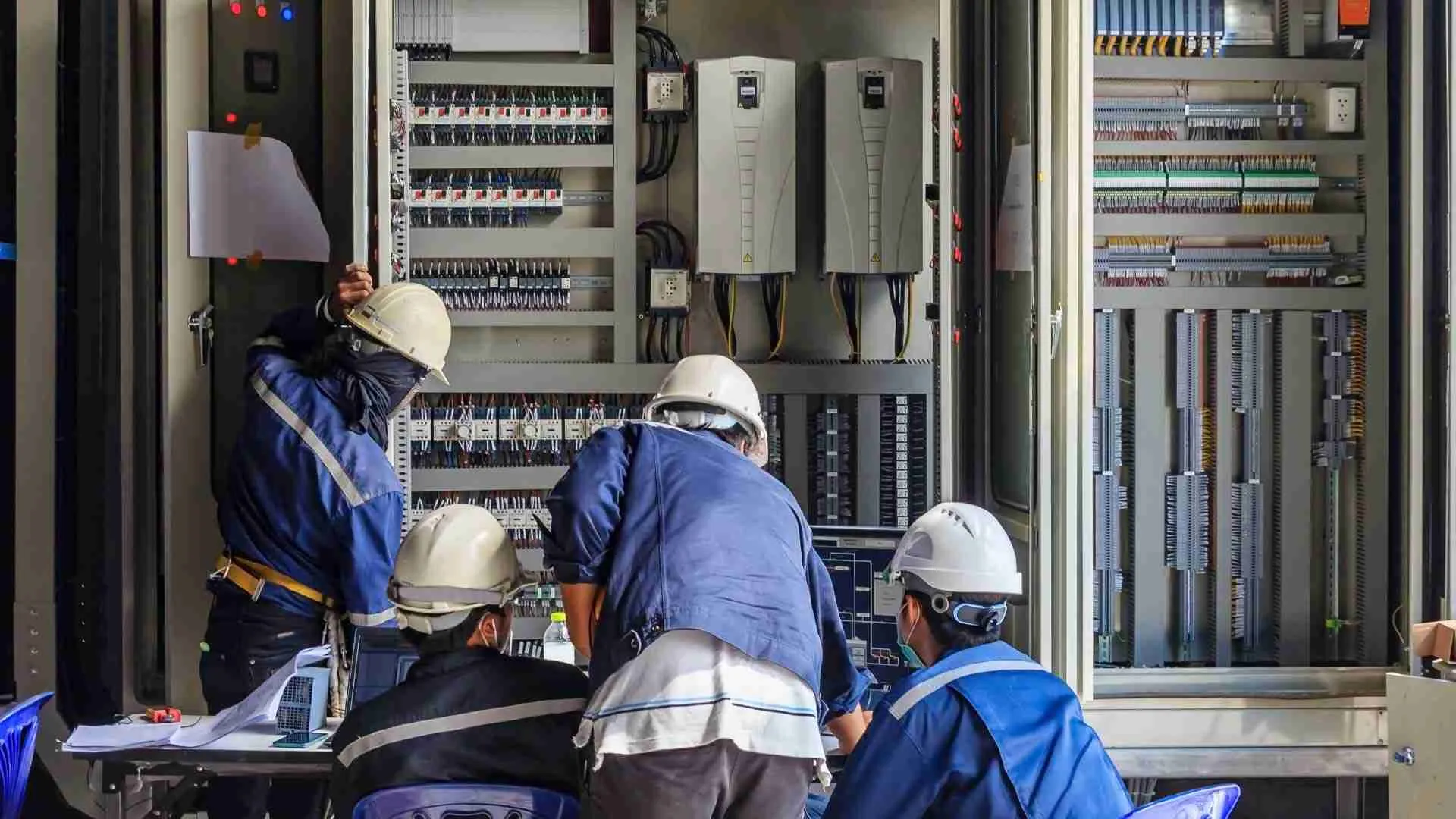 Electrical panel and crane automation project support by DAS Company